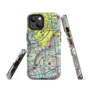Hawk's Knoll Airport (2NC1) VFR Sectional  Tough iPhone Case