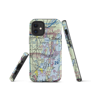 Hawk's Nest Airport (88VT) VFR Sectional  Tough iPhone Case