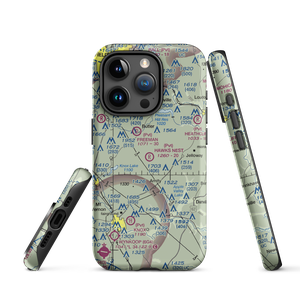 Hawk's Nest Airport (OH42) VFR Sectional  Tough iPhone Case