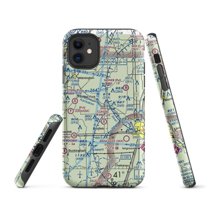 Hawker Airport (12IL) VFR Sectional  Tough iPhone Case