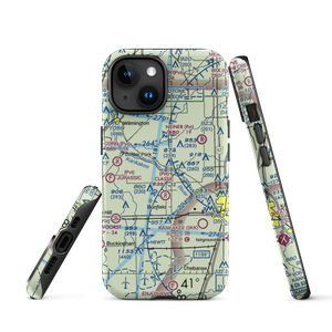 Hawker Airport (12IL) VFR Sectional  Tough iPhone Case