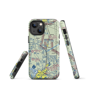 Hawkeye Hunting Club Airport (TX45) VFR Sectional  Tough iPhone Case