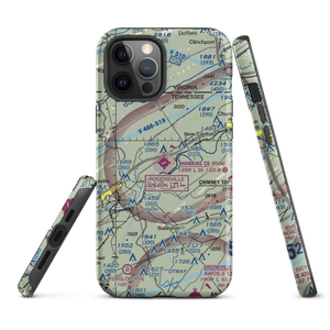 Hawkins County Airport (RVN) VFR Sectional  Tough iPhone Case