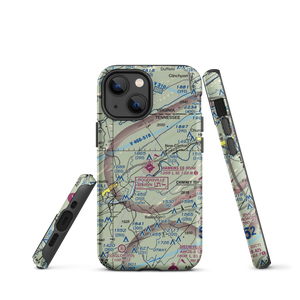 Hawkins County Airport (RVN) VFR Sectional  Tough iPhone Case