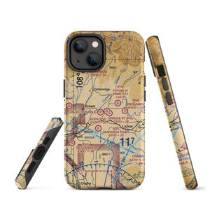 Hawkins Ranch Airport (7CO2) VFR Sectional  Tough iPhone Case