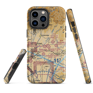 Hawkins Ranch Airport (7CO2) VFR Sectional  Tough iPhone Case