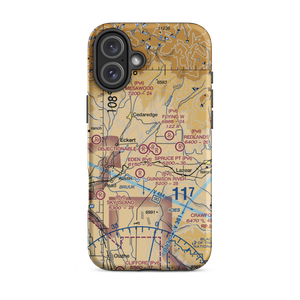 Hawkins Ranch Airport (7CO2) VFR Sectional  Tough iPhone Case