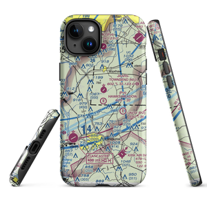 Hawks Meadow Airport (07NC) VFR Sectional  Tough iPhone Case