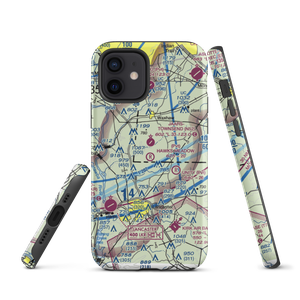 Hawks Meadow Airport (07NC) VFR Sectional  Tough iPhone Case