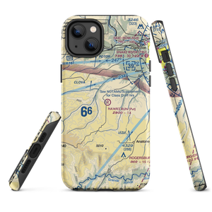 Hawks Run Airport (00WN) VFR Sectional  Tough iPhone Case