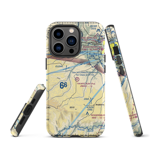 Hawks Run Airport (00WN) VFR Sectional  Tough iPhone Case