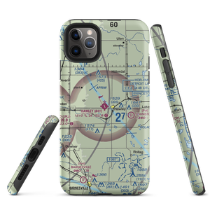 Hawley Municipal Airport (04Y) VFR Sectional  Tough iPhone Case