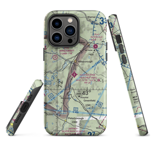 Hawthorne Feather Airpark (8B1) VFR Sectional  Tough iPhone Case