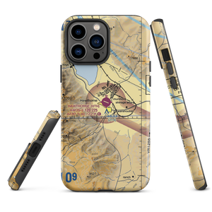 Hawthorne Industrial Airport (HTH) VFR Sectional  Tough iPhone Case