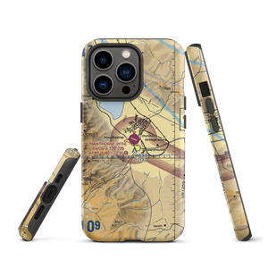 Hawthorne Industrial Airport (HTH) VFR Sectional  Tough iPhone Case