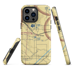 Hay Springs Municipal Airport (4V6) VFR Sectional  Tough iPhone Case