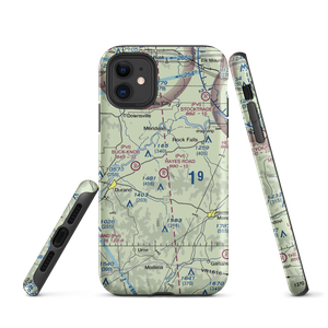 Hayes Road Airport (WN99) VFR Sectional  Tough iPhone Case