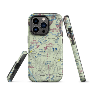 Hayes Road Airport (WN99) VFR Sectional  Tough iPhone Case
