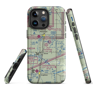 Haymaker Airport (34OK) VFR Sectional  Tough iPhone Case