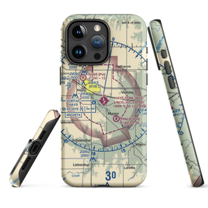 Hays Regional Airport (HYS) VFR Sectional  Tough iPhone Case