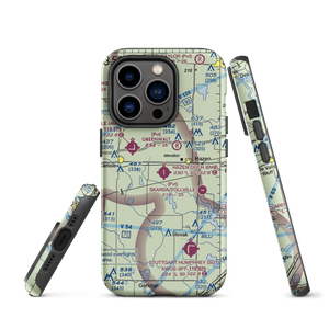 Hazen Municipal Airport (6M0) VFR Sectional  Tough iPhone Case