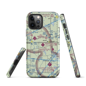 Hazen Municipal Airport (6M0) VFR Sectional  Tough iPhone Case