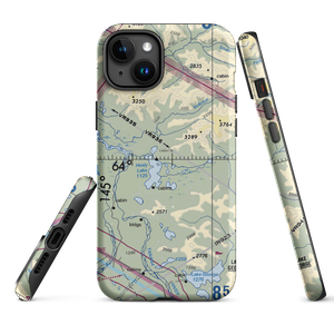 Healy Lake Airport (HKB) VFR Sectional  Tough iPhone Case