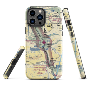 Healy River Airport (HRR) VFR Sectional  Tough iPhone Case