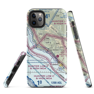 Hearst Ranch Airport (US-0249) VFR Sectional  Tough iPhone Case