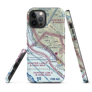 Hearst Ranch Airport (US-0249) VFR Sectional  Tough iPhone Case