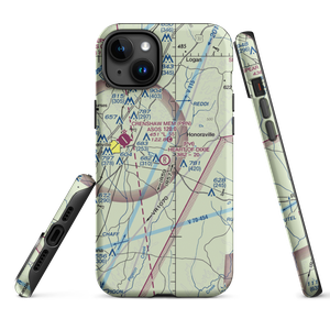 Heart of Dixie Aero Estates Airport (68AL) VFR Sectional  Tough iPhone Case