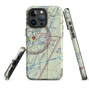 Heart of Dixie Aero Estates Airport (68AL) VFR Sectional  Tough iPhone Case