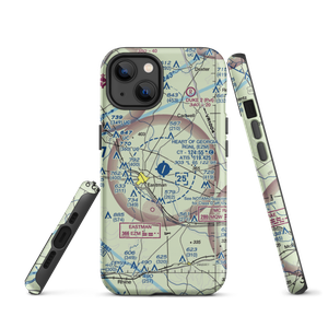 Heart of Georgia Regional Airport (EZM) VFR Sectional  Tough iPhone Case