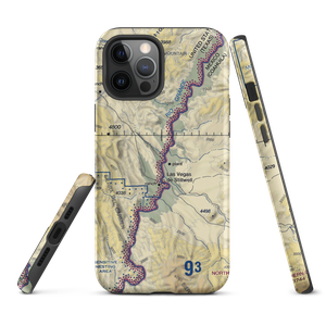 Heath Canyon Airport (1XS7) VFR Sectional  Tough iPhone Case