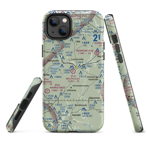 Heathcliff Airpark (7OH7) VFR Sectional  Tough iPhone Case