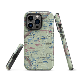 Heathcliff Airpark (7OH7) VFR Sectional  Tough iPhone Case