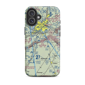 Heathrow Airport (TE17) VFR Sectional  Tough iPhone Case