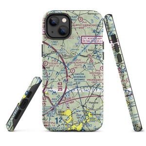 Heaton Airport (NH61) VFR Sectional  Tough iPhone Case