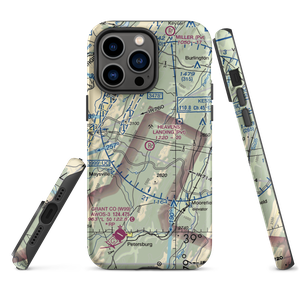 Heaven's Landing Airstrip (4WV4) VFR Sectional  Tough iPhone Case