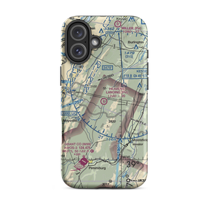 Heaven's Landing Airstrip (4WV4) VFR Sectional  Tough iPhone Case