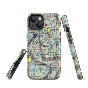 Heber Airpark (K30) VFR Sectional  Tough iPhone Case