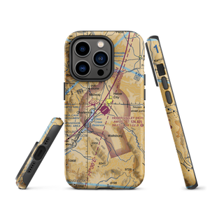 Heber Valley Airport (HCR) VFR Sectional  Tough iPhone Case