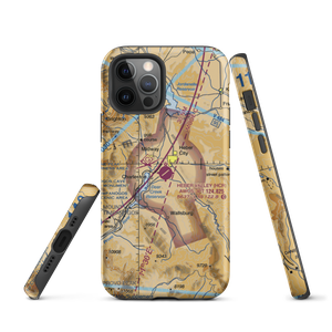 Heber Valley Airport (HCR) VFR Sectional  Tough iPhone Case