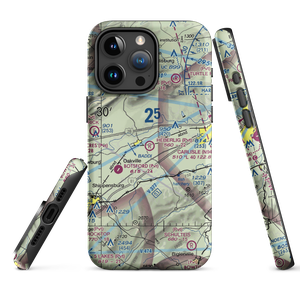 Heberlig Airport (PS02) VFR Sectional  Tough iPhone Case