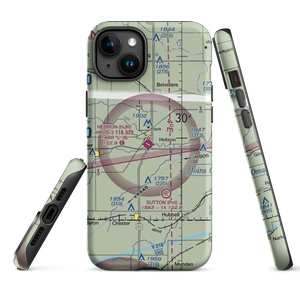 Hebron Municipal Airport (HJH) VFR Sectional  Tough iPhone Case