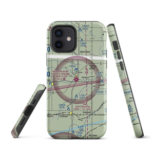 Hebron Municipal Airport (HJH) VFR Sectional  Tough iPhone Case