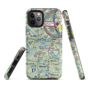 Hecklers' Strip (2WI7) VFR Sectional  Tough iPhone Case