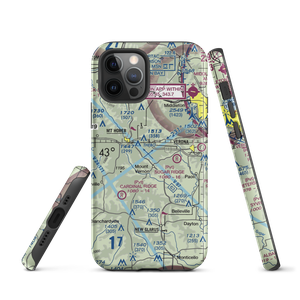 Hecklers' Strip (2WI7) VFR Sectional  Tough iPhone Case