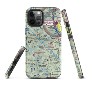 Hecklers' Strip (2WI7) VFR Sectional  Tough iPhone Case