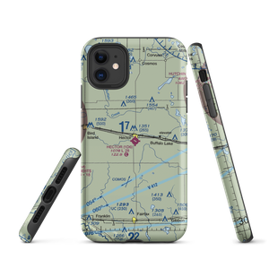 Hector Municipal Airport (1D6) VFR Sectional  Tough iPhone Case